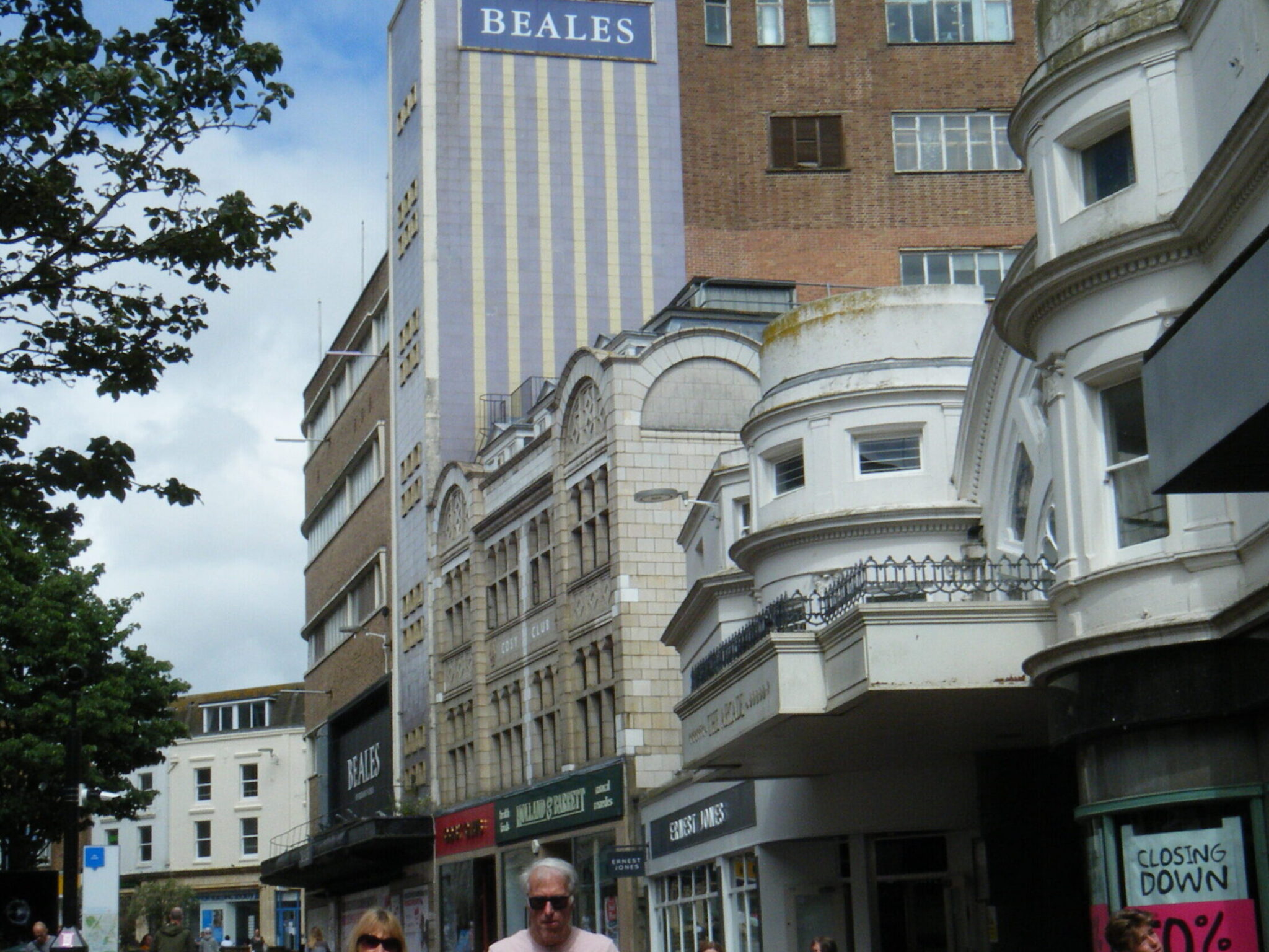 Bournemouth’s High Street today are department stores a thing of the